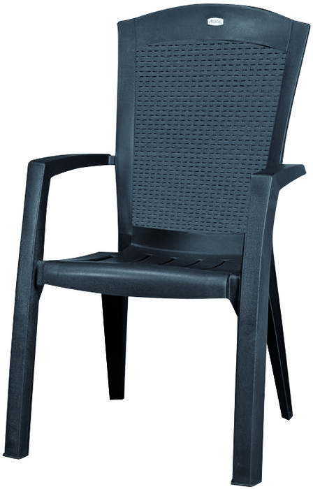 Allibert Minnesota zahradní židle graphite 213717