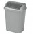 Obrázek Curver Odpadkový koš Dominik 10L - stříbrný/grafitový 05312-877