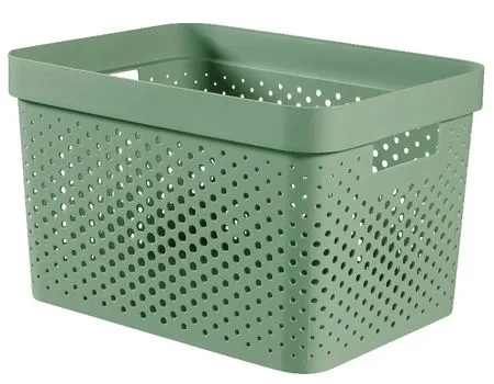 Curver Úložný box INFINITY 17l recyklovaný plast zelený 04740-S86