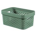 Curver Úložný box INFINITY 4,5l recyklovaný plast zelený 04747-S86