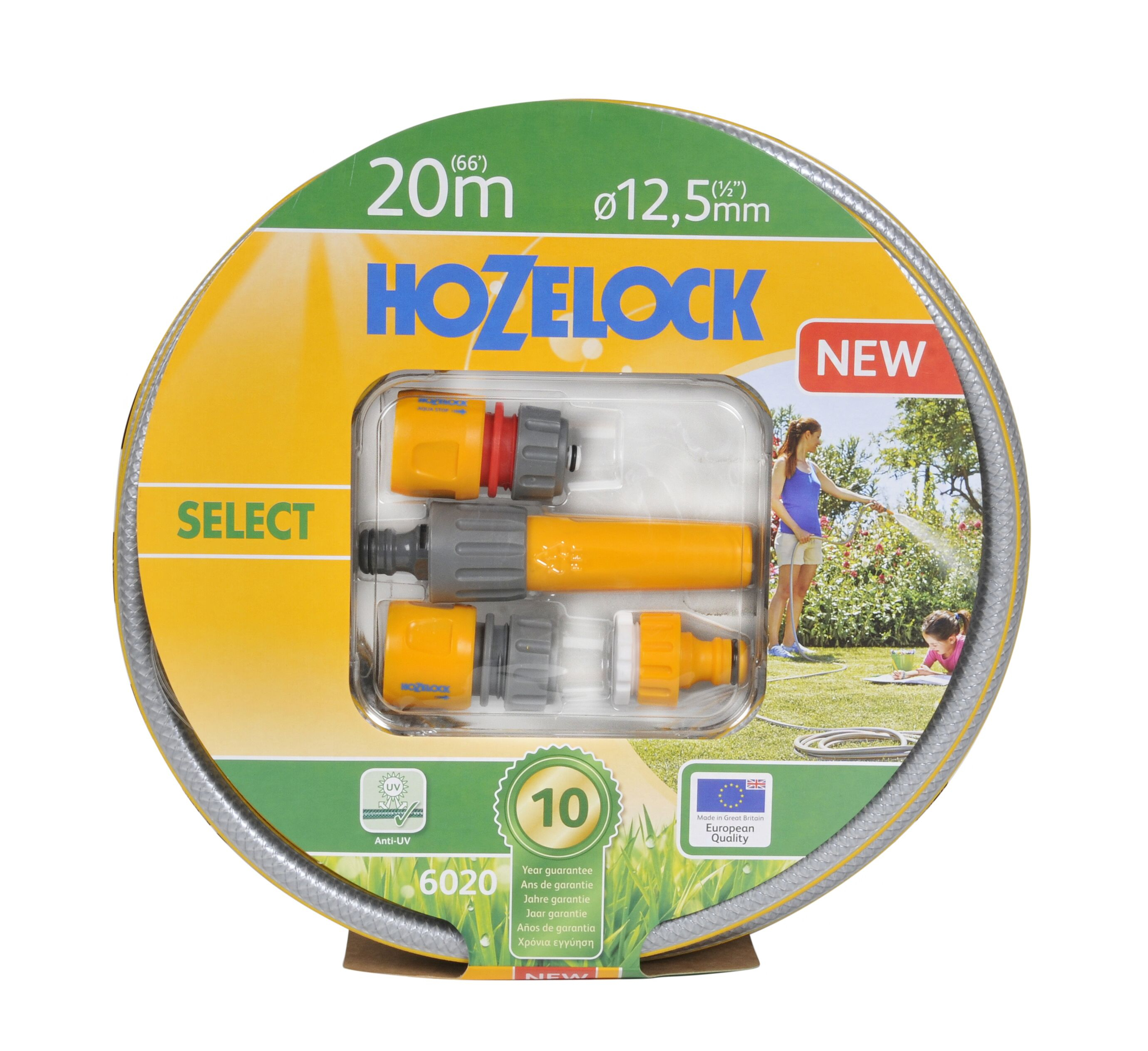 Hozelock Základní sada hadice Select 20m a příslušenstvím 6020P9000
