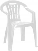 Allibert Zahradní židle Mallorca bílá 220598