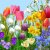 Obrázek Ubrousky 20ks, 3-vrstvé, 33 cm x 33 cm,"Flowers of Spring"